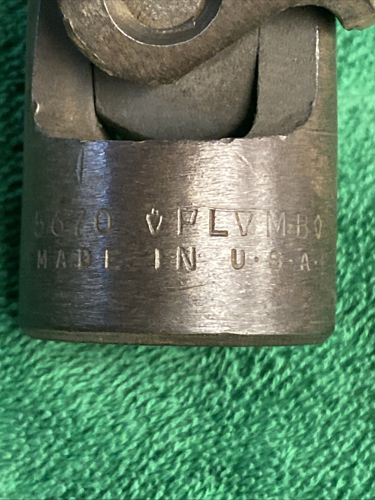 VINTAGE PLOMB TOOL NO. 5670 3/4″ DRIVE UNIVERSAL SWIVEL SOCKET ADAPTER Driver