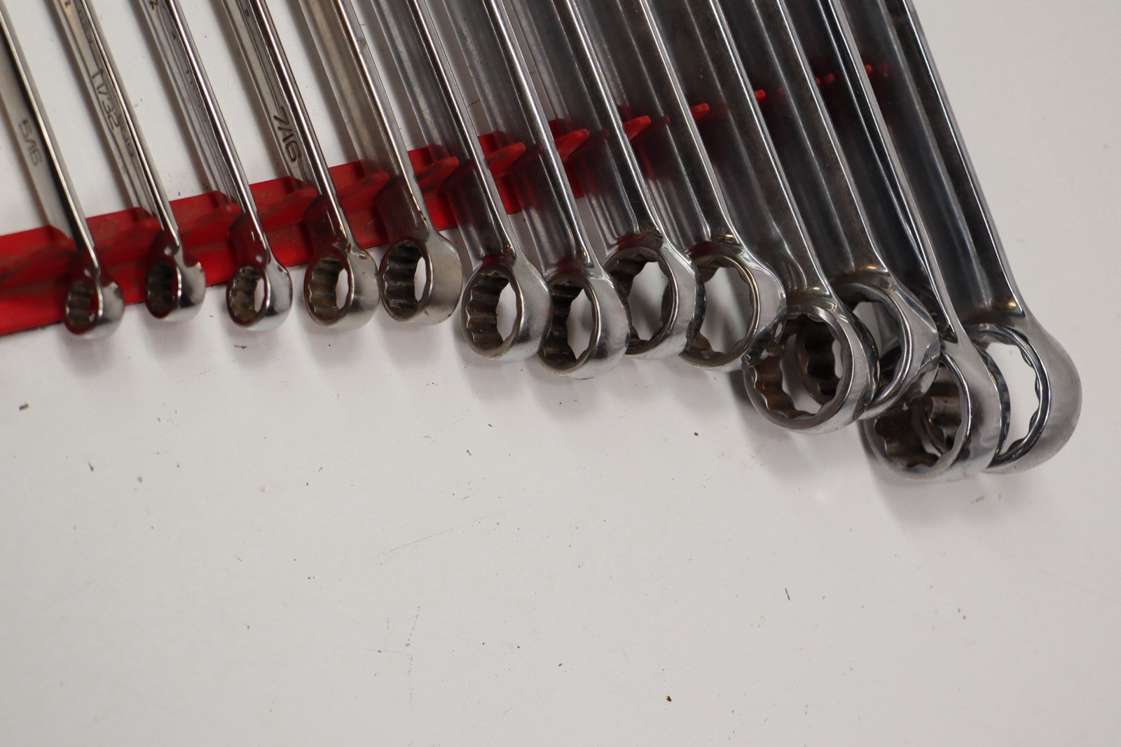 Snap on OEX 12-Point Combination wrench Set 13 PIECE 5/16″-1″ SAE Made In USA