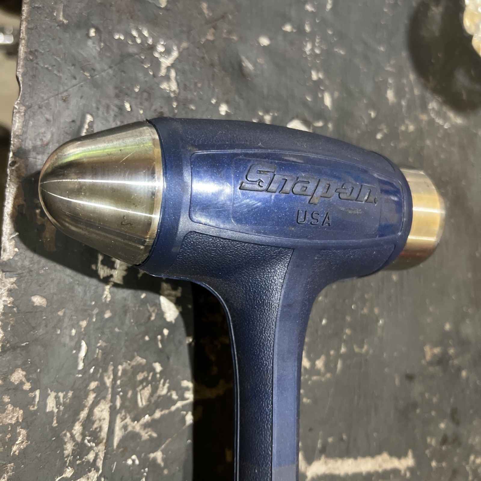 Snap-on Tools HBBD32 POWER BLUE 32oz / 900g Soft Grip Dead Blow Hammer – CLEAN
