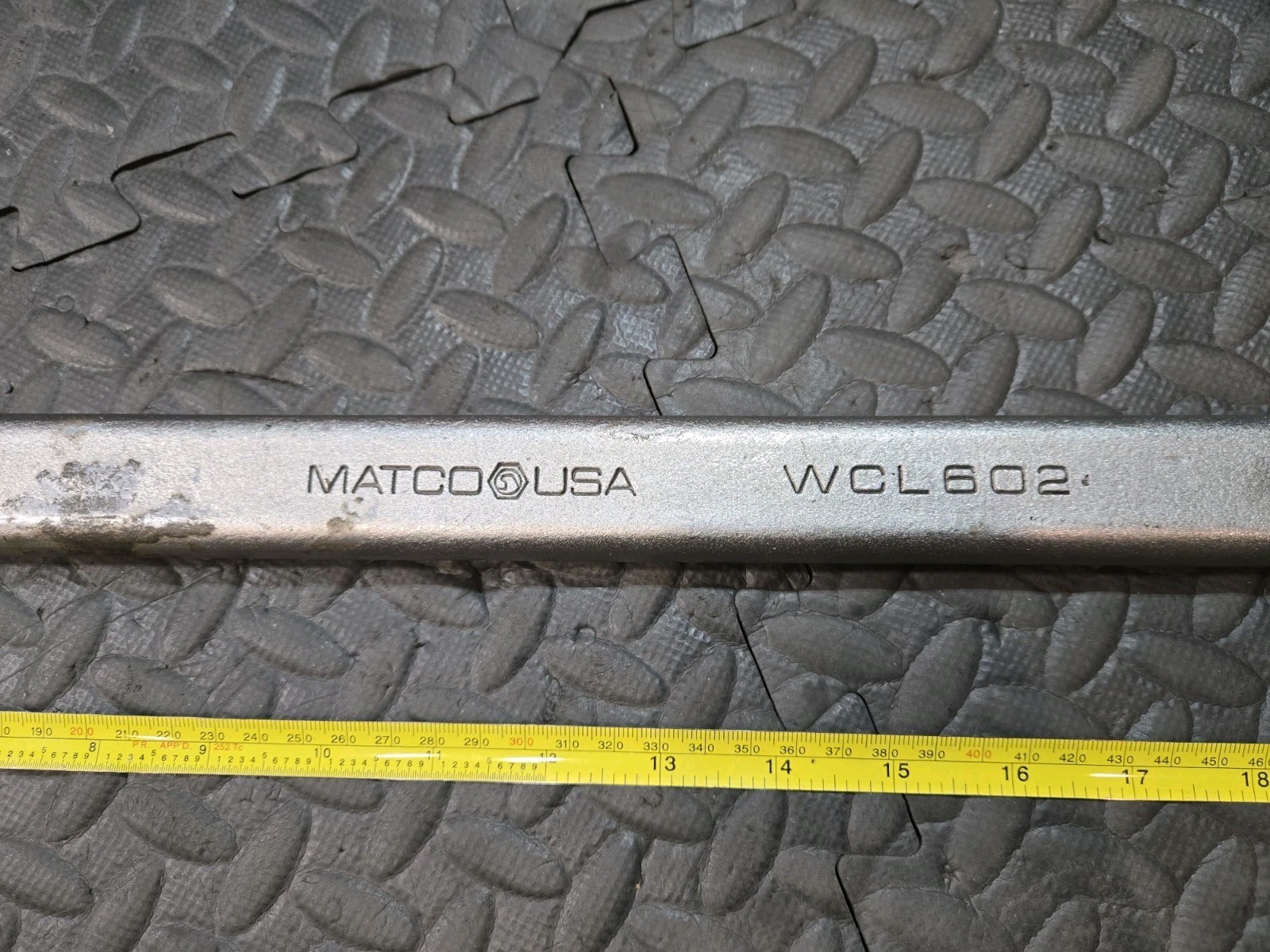 Matco Tools USA 1-7/8″ SAE Jumbo Large Combination Wrench 12pt WCL 602 26” Long
