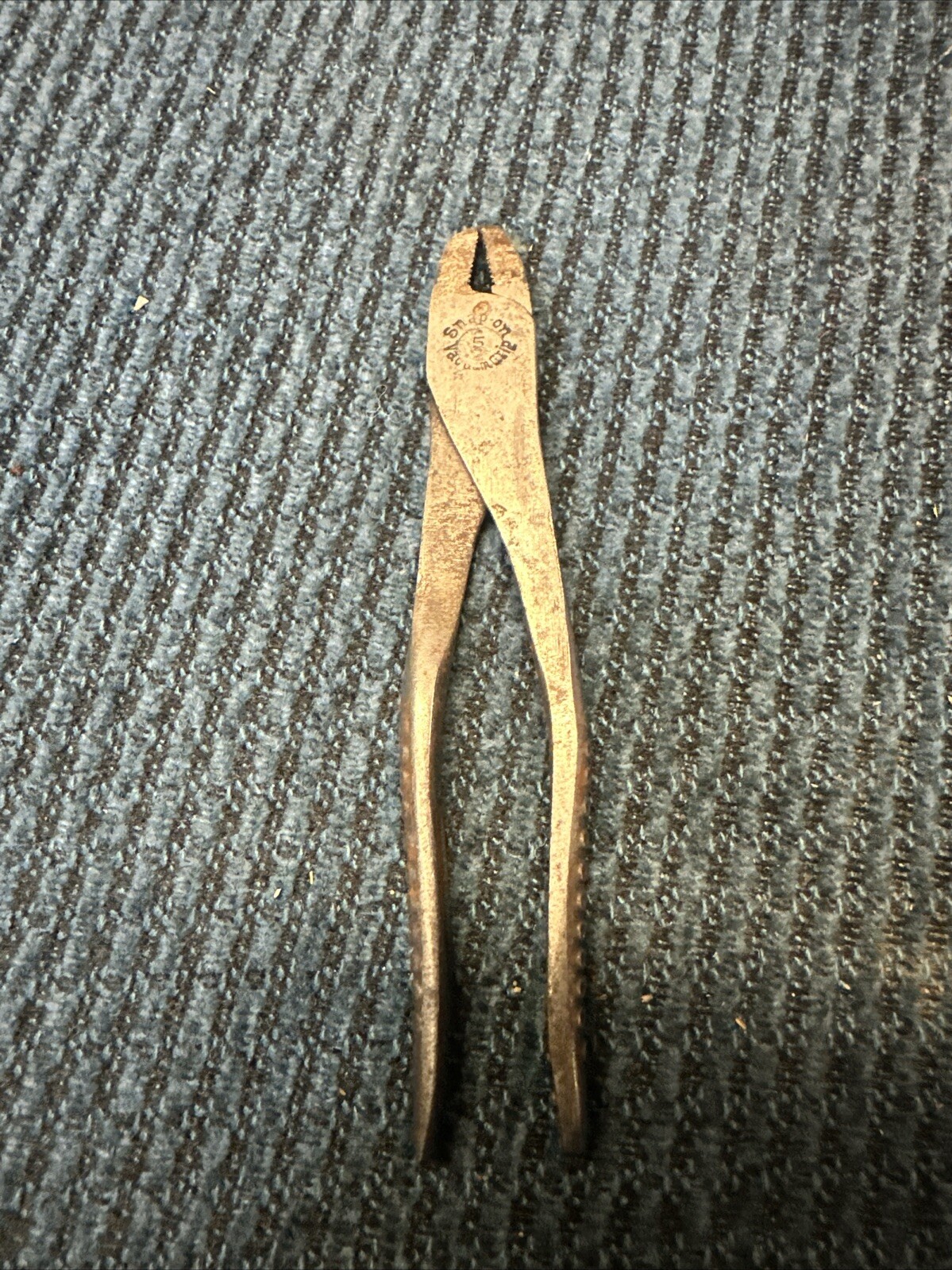 Snap-On No.5, 4-1/2″ Ignition pliers Vacuum Grip Like,1960,USA~(stx)