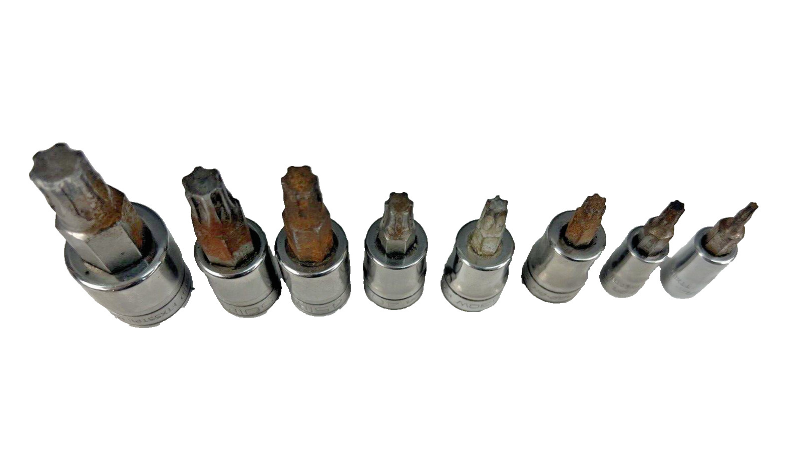 Snap On Tools 8 Piece FTX55TPE 3/8” Drive Torx