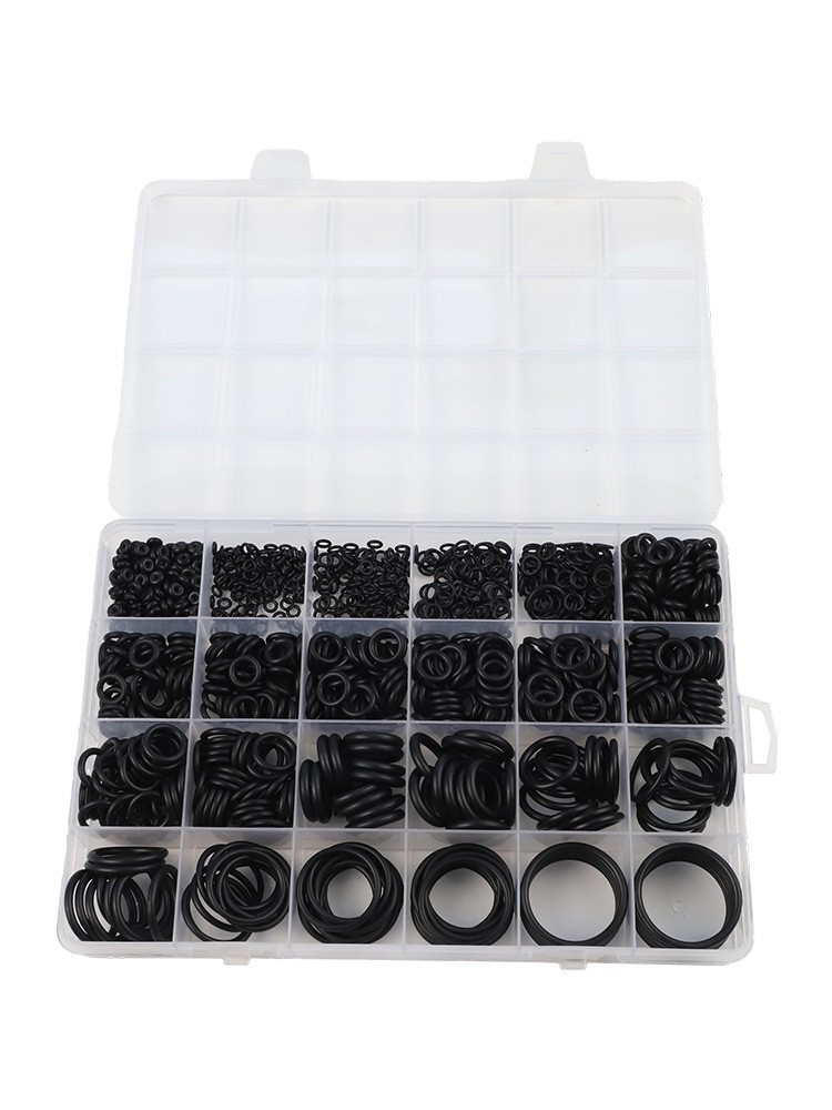 Organized 1020pcs O Rings with Plastic Storage for Easy Identification