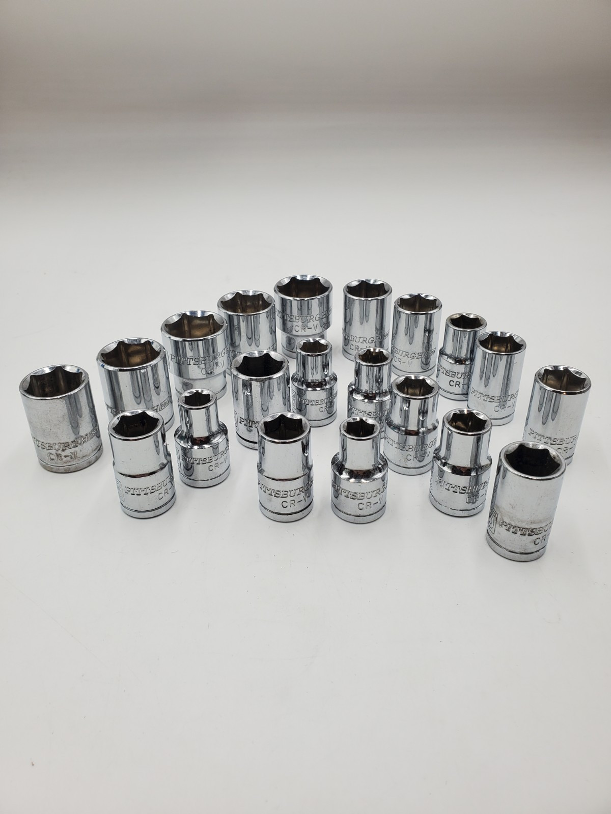 PITTSBURGH PRO CRV 20PC Sockets MIX SET