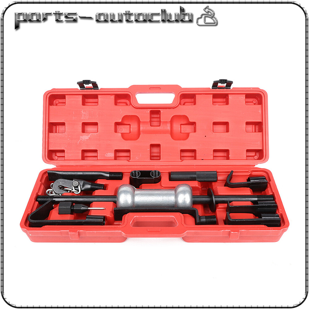 13PC Heavy Duty Dent Puller w/10lbs Slide Hammer Auto Body Truck Repair Tool Kit