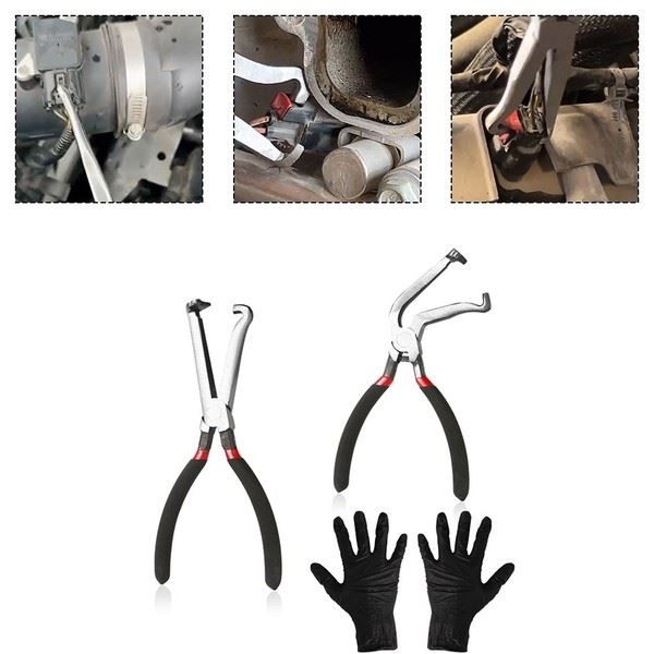 Heavy Duty Carbon Steel Disconnect Pliers for Vehicle Maintenance Tasks