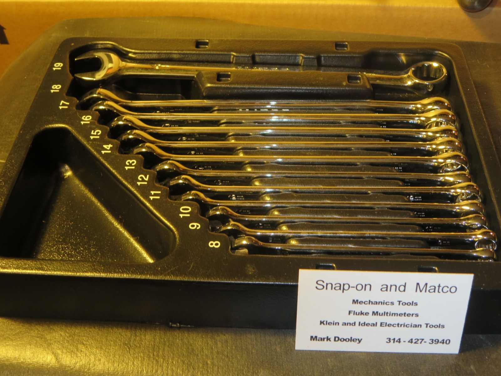 MATCO 12-Pc. SMCWLM12 combination wrenches Metric NEW