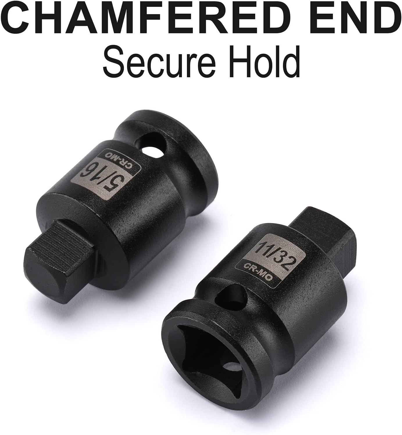 3/8″ Drive 11Pc SAE Pipe Plug Impact Socket Set Tapered Male Female Square Drive
