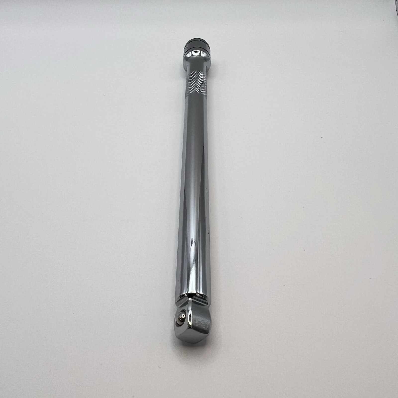 Power Torque 3/8” Drive x 6” Wobble Socket Extension Chrome Knurled GM6085