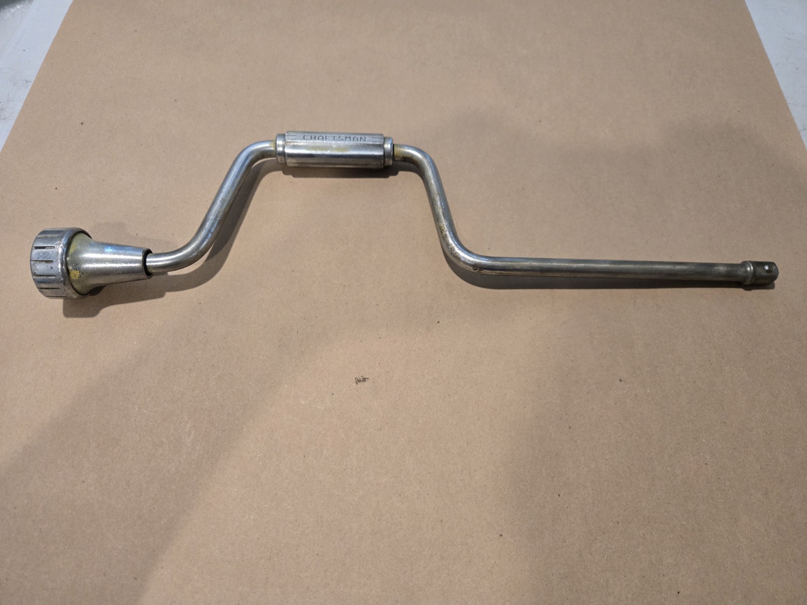Craftsman Vintage =V= 1/2″ Drive 18″ Long Chrome Speeder Handle Wrench USA