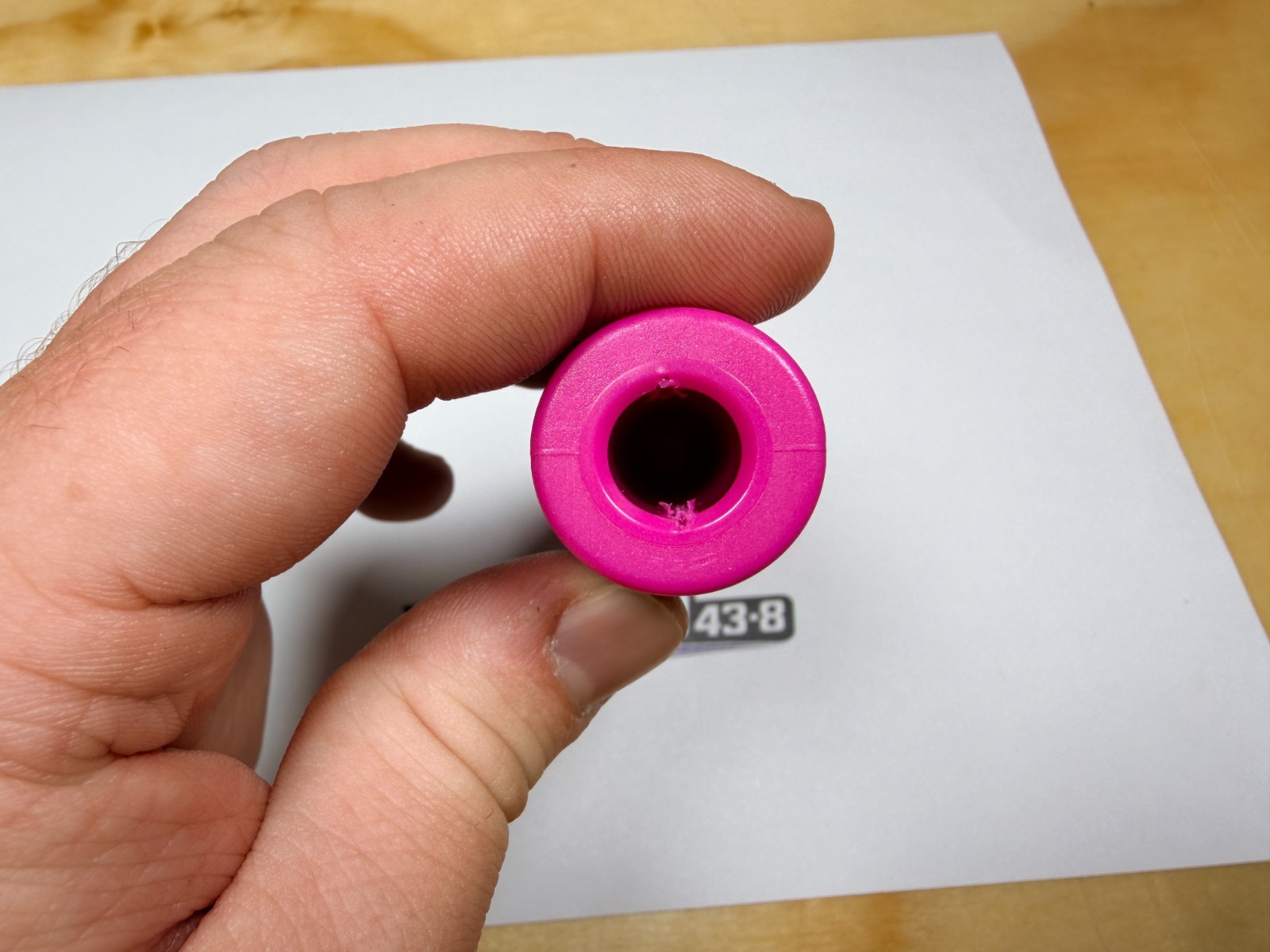 Snap-on Tools USA NEW RARE PINK CYNERGY 3/8″ Drive Replacement Ratchet Soft Grip