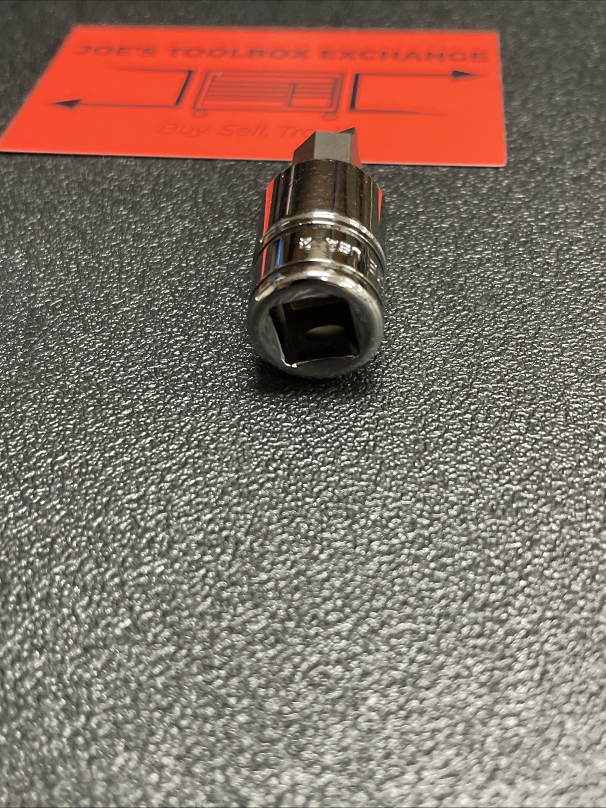 Snap On Tools F62E USA NEW 3/8″ Drive 3/8″ Flat Tip Short Bit Socket Driver