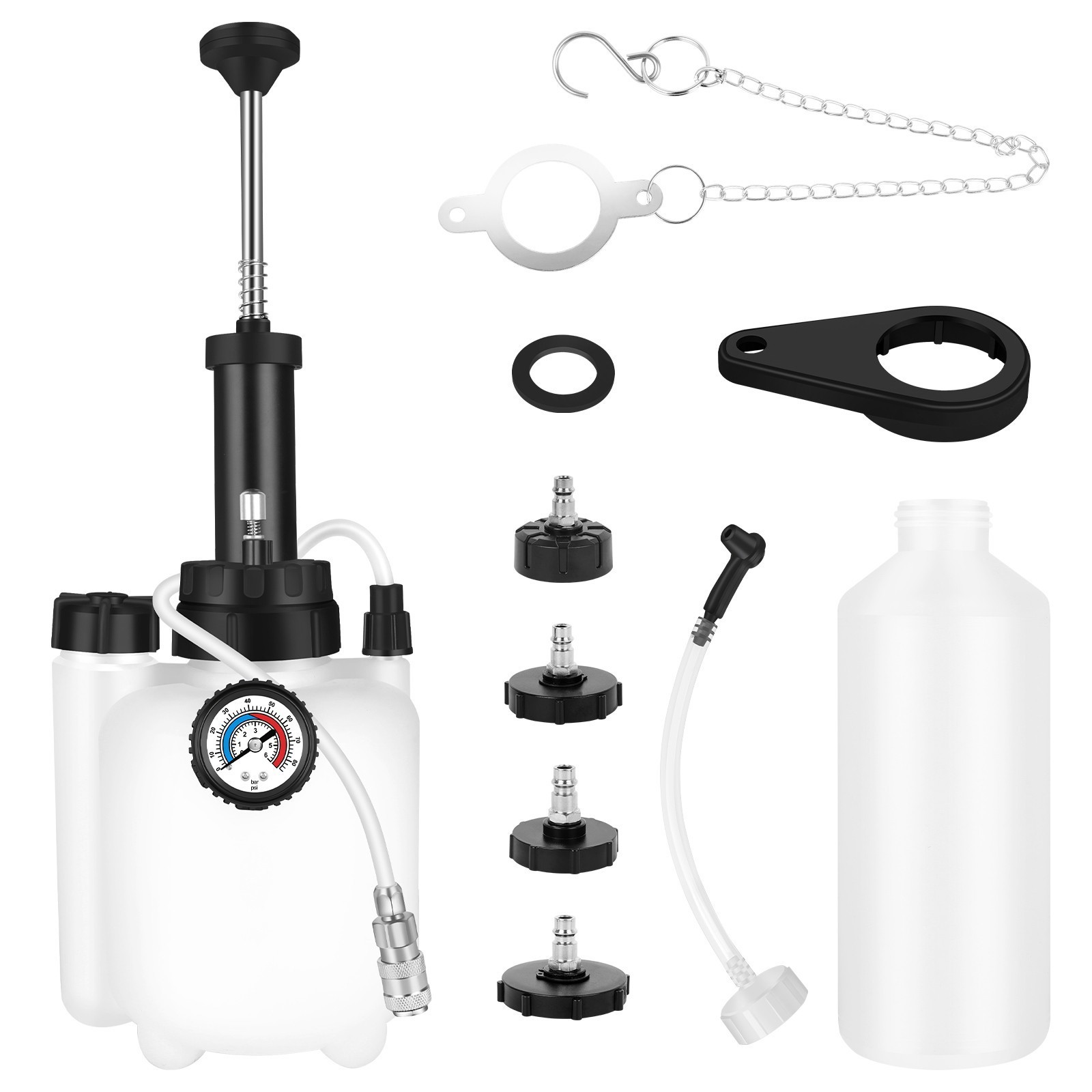 3L Brake System Clutch Fluid Pressure Bleeder Bleeding Device Kit Car Bleed Tool