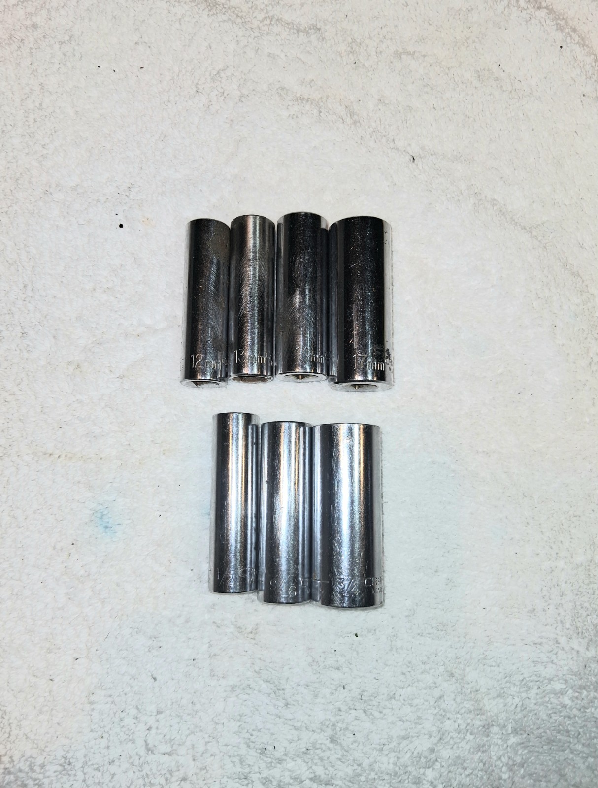 Craftsman, 3/8″ Drive, 6 Point, Deep Socket. Multiple Sizes. Just Ask, See Pics.