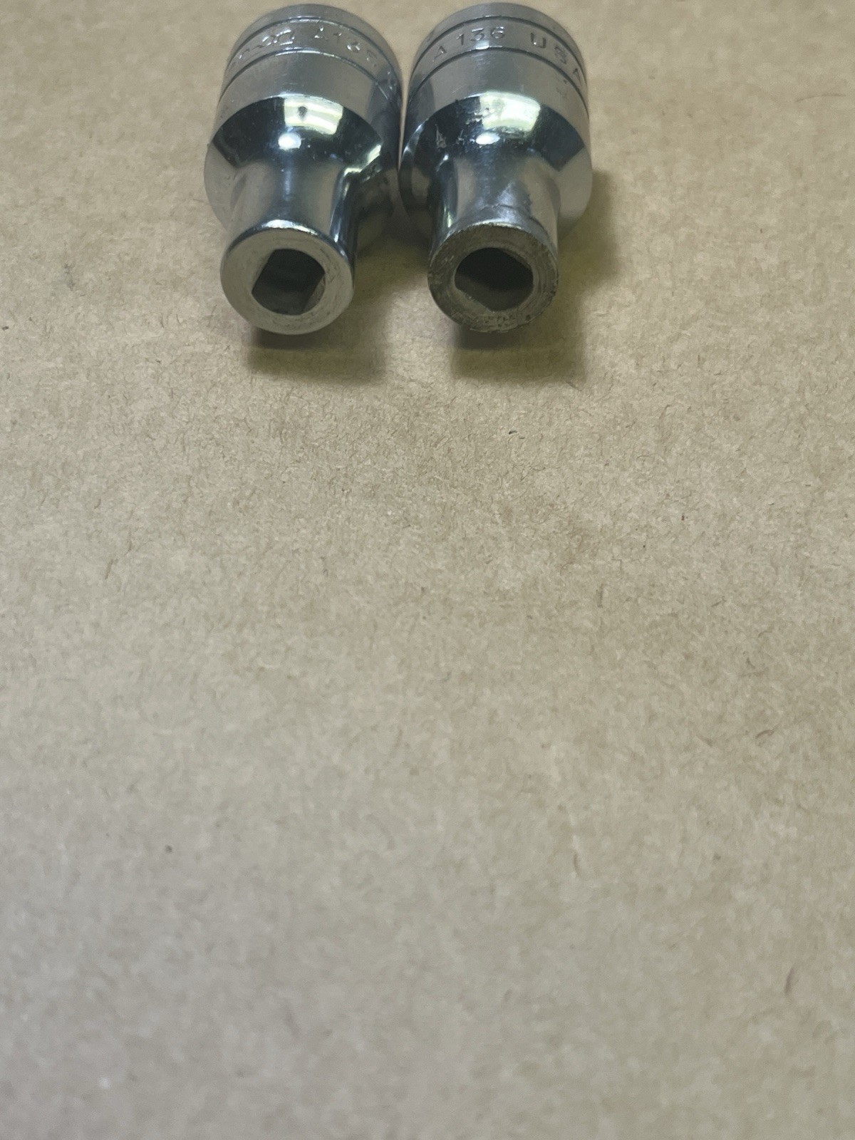 Snap-on 1/2 Drive Shock Absorber Sockets A135 & A136