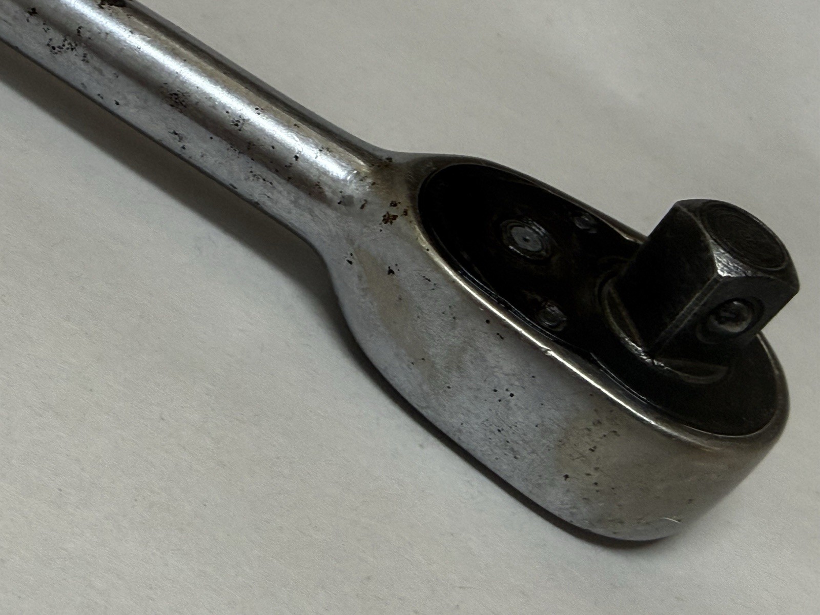 Vintage Snap-On USA 3/8″ Drive Ratchet Standard Length F-71 G