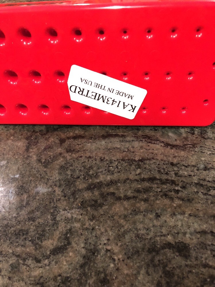 Snap On ka143metrd 1/4″ metric post 3 row socket tray red