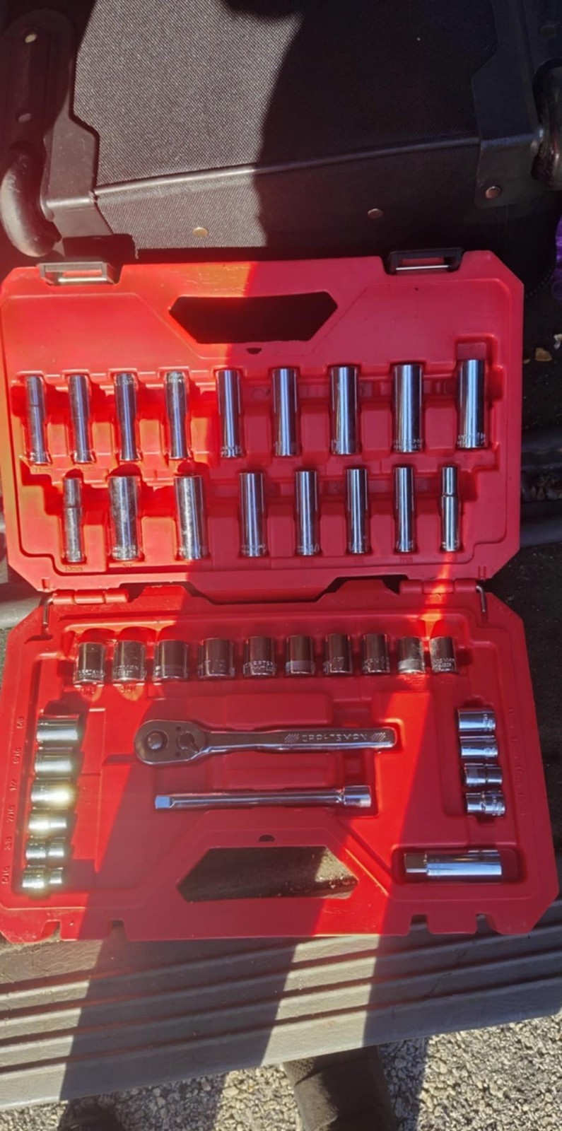 Crafsman 40 Socket Set with Case