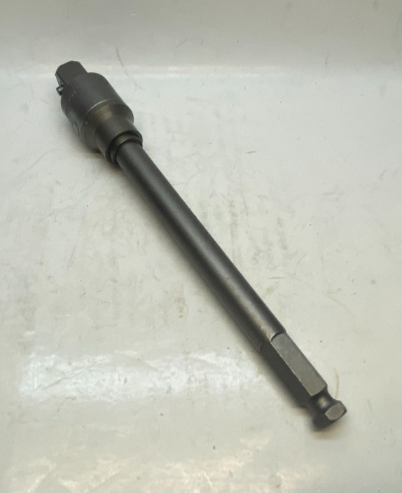 APEX 7/16″ Hex Drive x 1/2″ Square Socket Extension Universal Joint (7.53″ OAL)