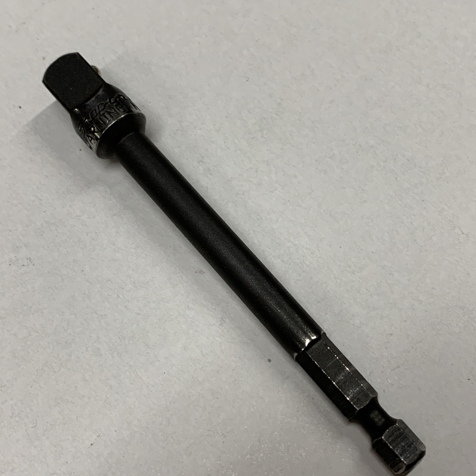 Snap On Tools USA AB3044 3/8″ Drive 4″ Long 1/4″ Hex-to-3/8″ Square Adapter NEW
