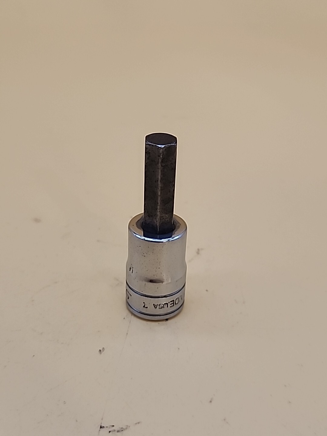 Snap-on Tools FA10E 5/16″ SAE Hex Bit 3/8” Drive Chrome Socket Dr USA