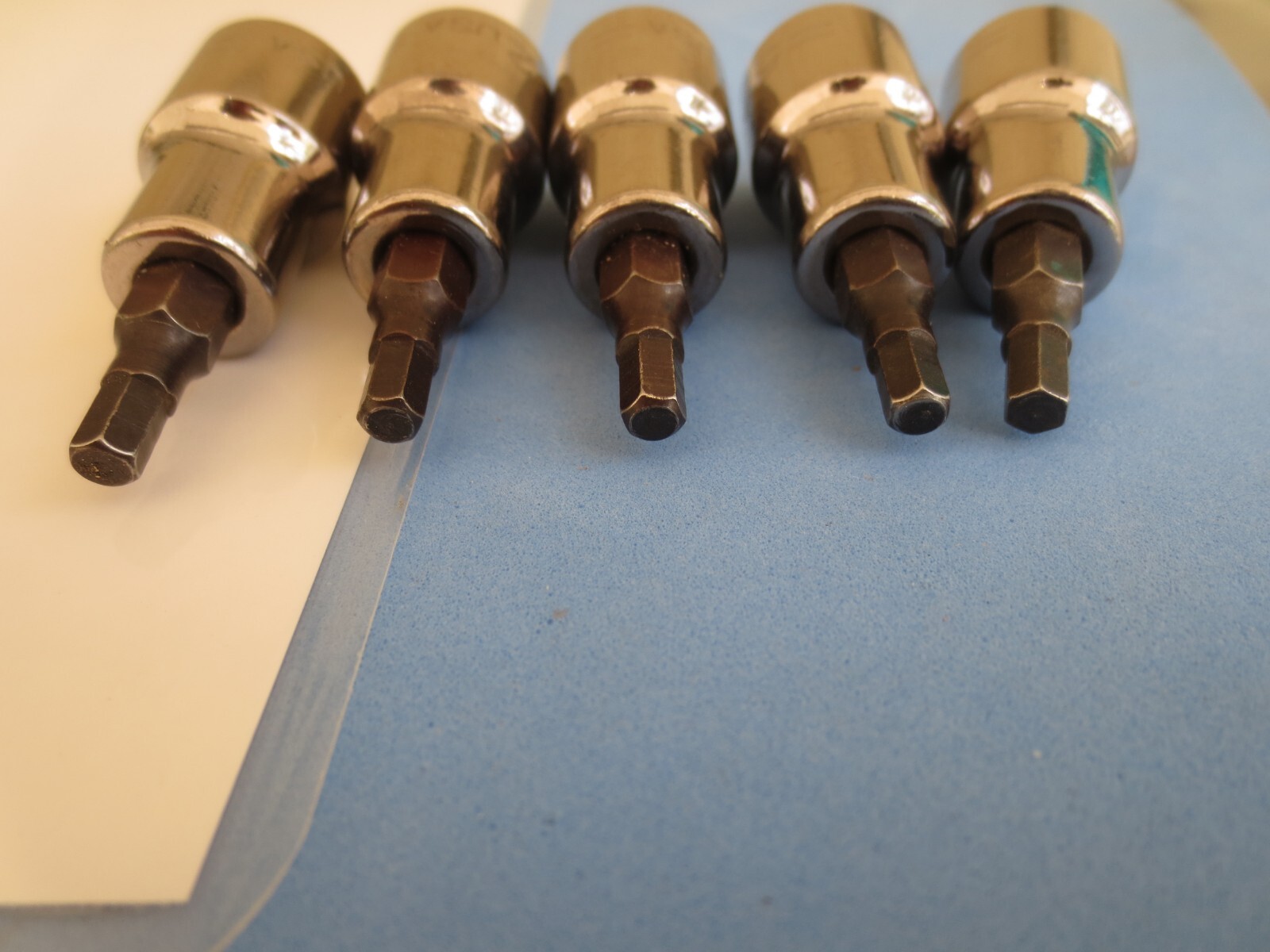 (5 pc Lot), 5/32″ Hex Bit Socket, 3/8″ Drive ★ ★ Made in USA ★ ★