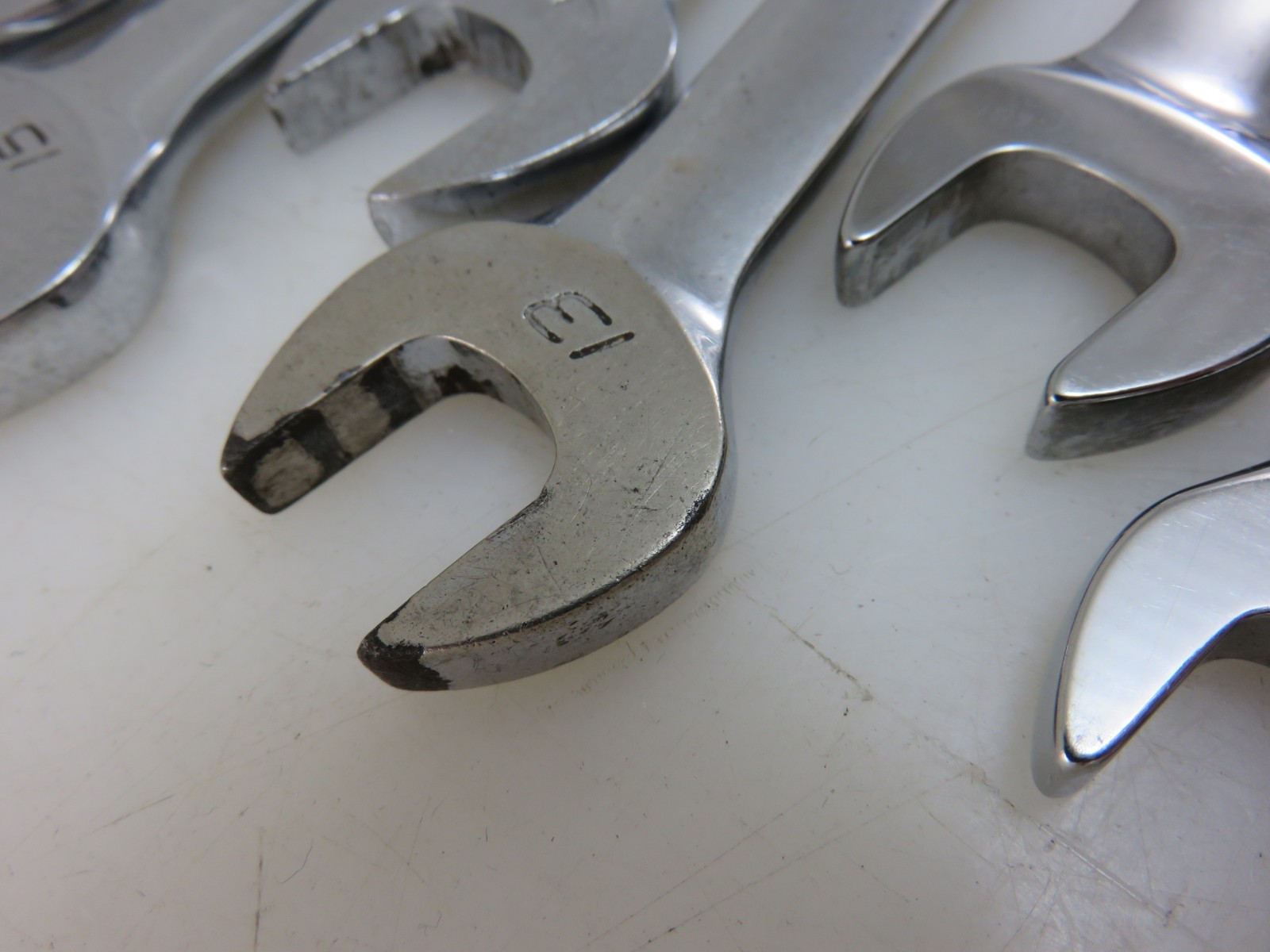 Snap-On METRIC OEXM Series Combination Wrench 8pc Set 10mm-17mm