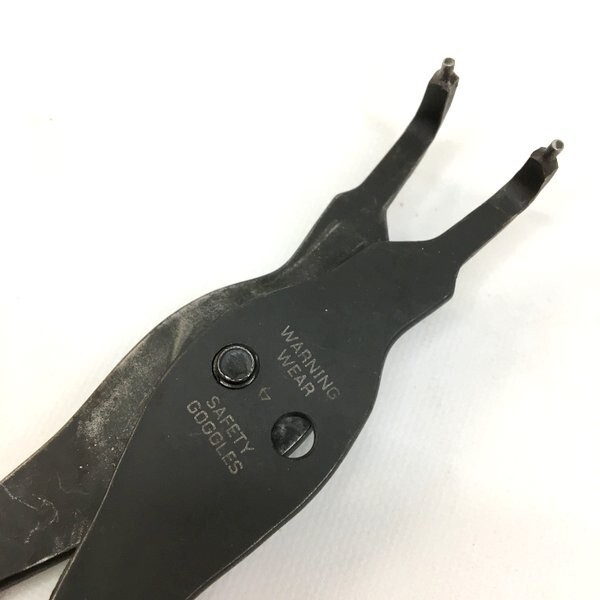 Snap On SRPC7090, 3090, 4700, 3800, 7000 Snap Ring Pliers, Set of 5 red