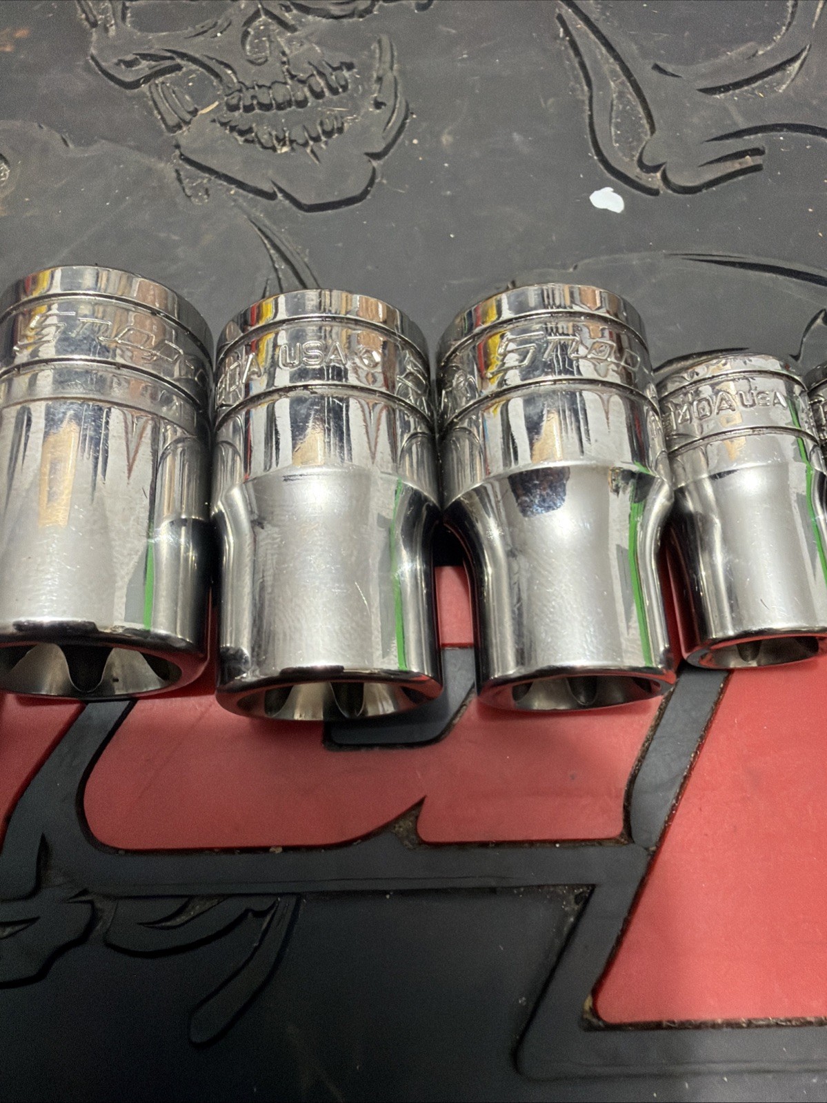 Snap-On 10pc Large Drive inverted TORX Shallow Socket Set E6- E24 1/4 3/8 1/2dr