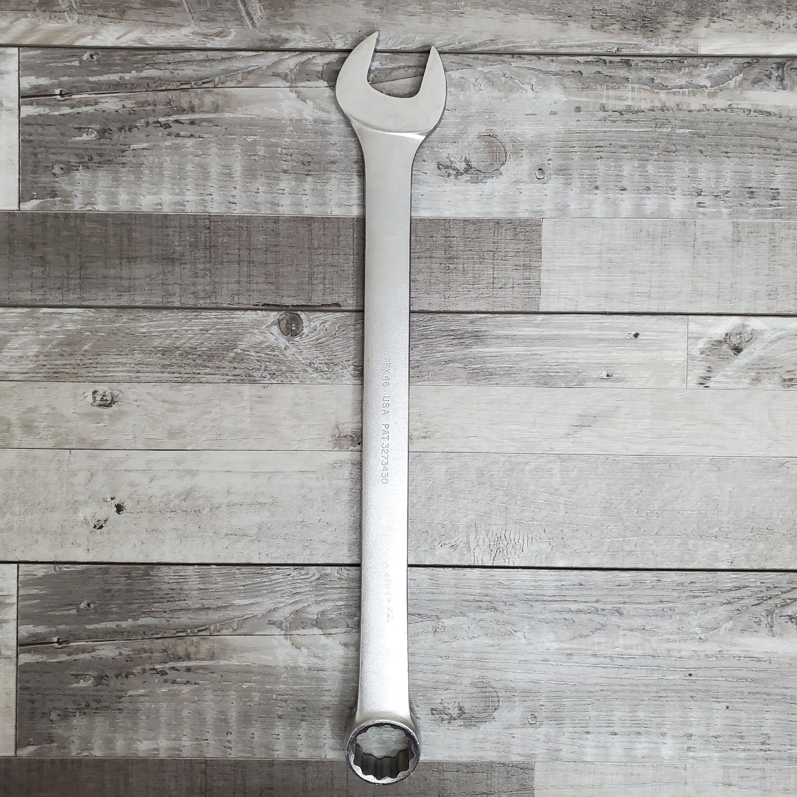 Snap On Tools OEX46 1 7/16” SAE 12 Point Flank Drive Combination Wrench USA
