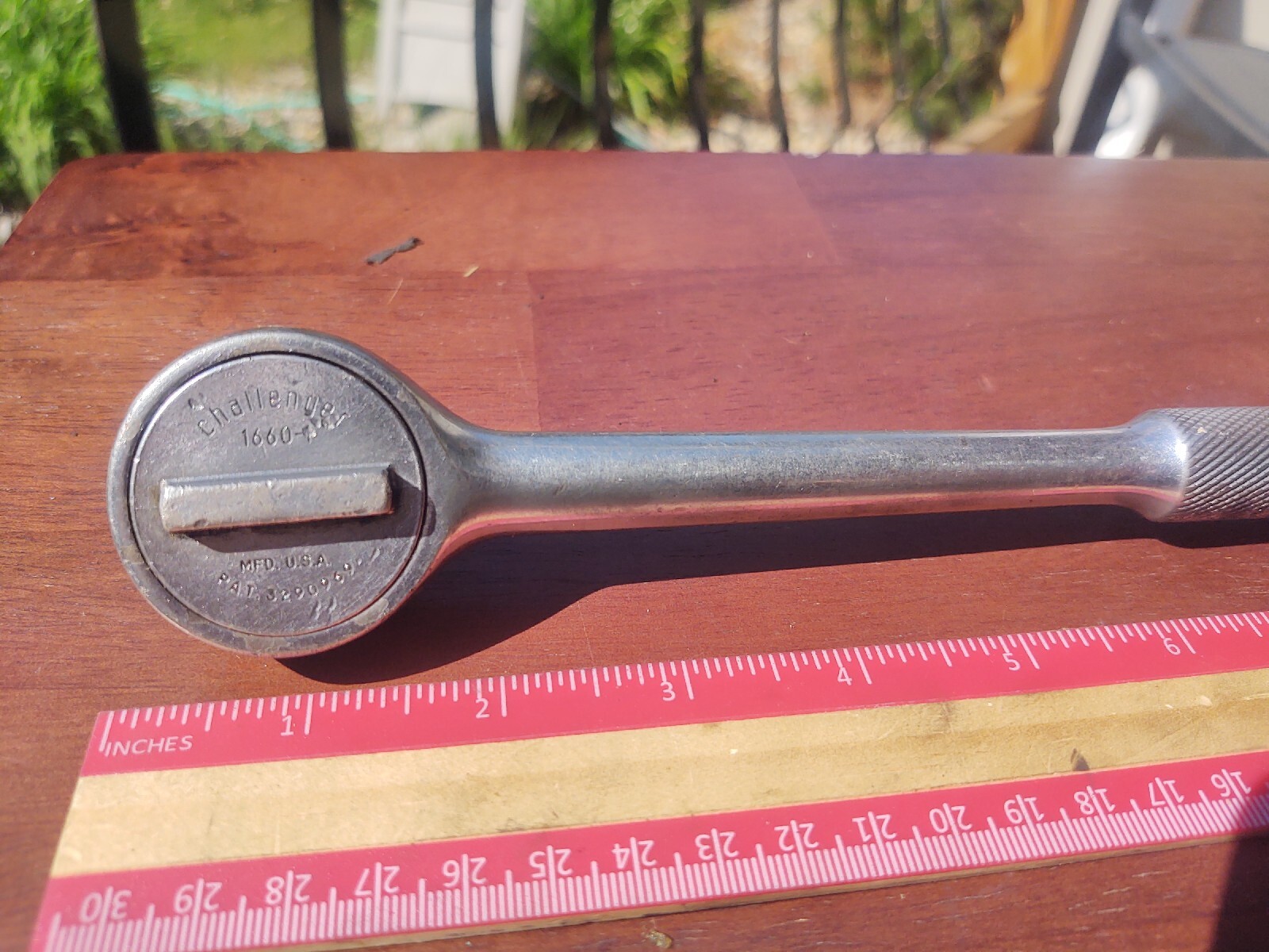 Challenger #1660 1/2” Drive Ratchet Socket Wrench USA Proto Family Tool