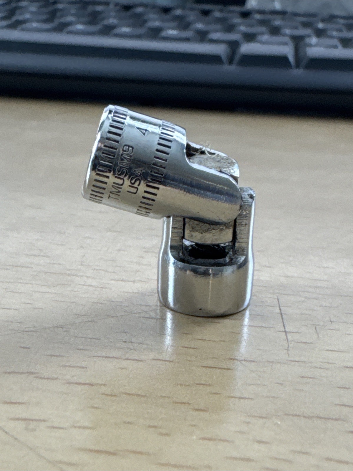 Snap-On TMUSM9- 1/4″ Drive 9mm Shallow 6 Pt Chrome Universal Socket