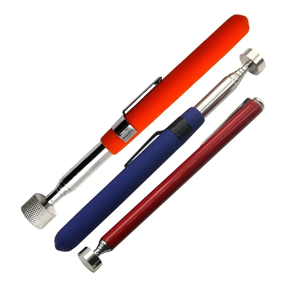 3x MAGNETIC PICK UP TOOL 5/8/10 LBS TELESCOPIC LONG REACH EXTENDING MAGNET PEN
