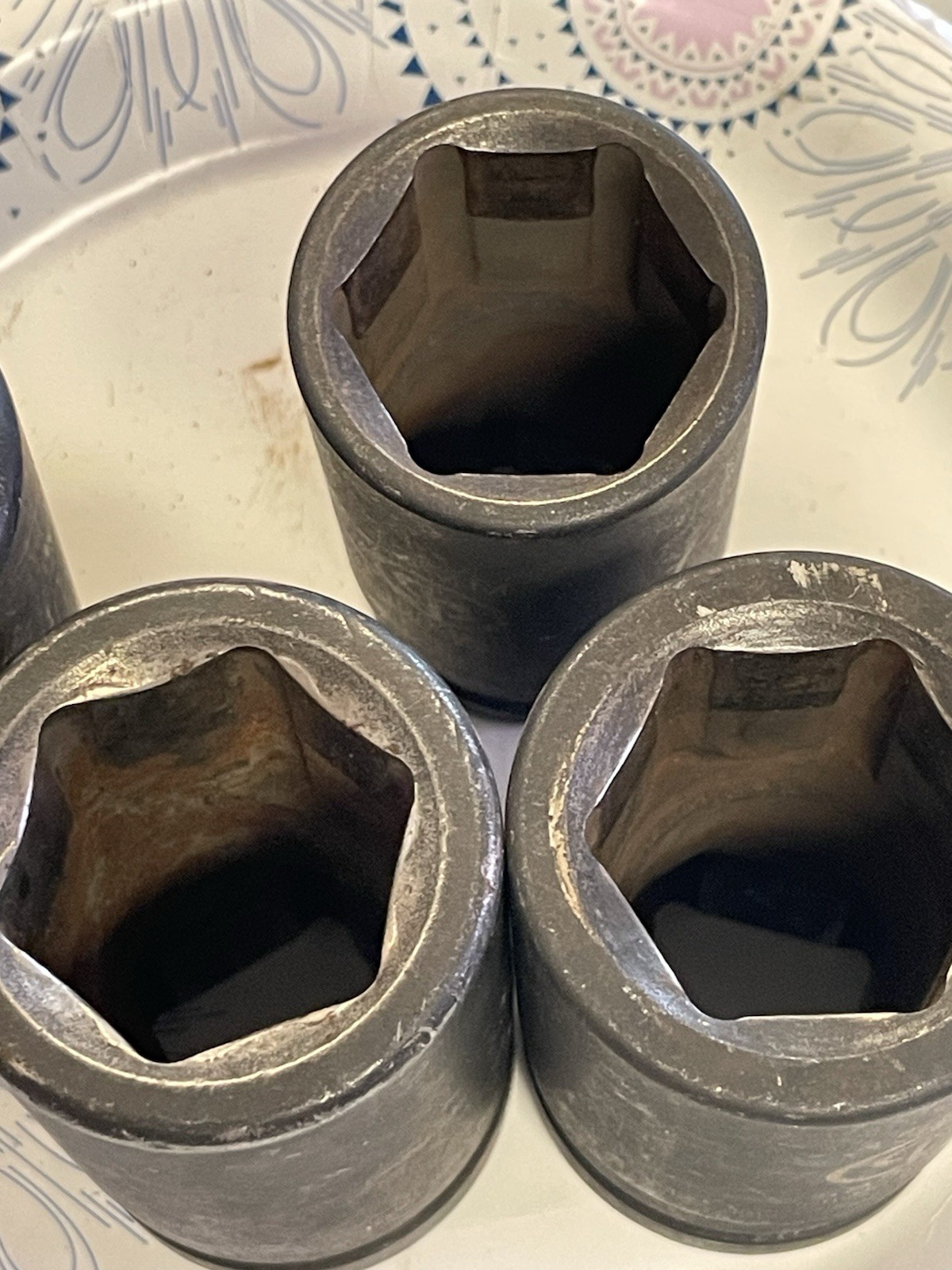 Gp 33mm Socket 1″ Drive 6 Point lot of 4 sockets
