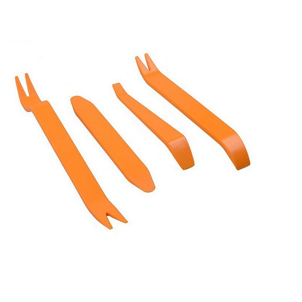 4 Pieces Car Trim Removal Kit Panel Tool Pry Door Interior Clip Set Dash Plastic