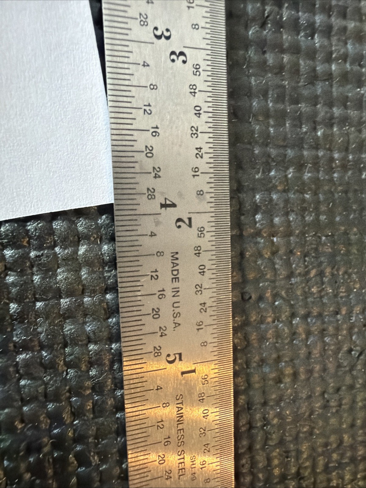 Snap-on Tools USA 6″ Straight Edge 1/32″ & 1/64″ Grad. Steel Ruler RULER600