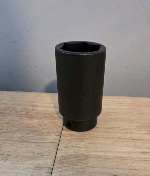 Proto 1-7/16″ Deep Impact Socket 7346H 1/2″ Drive 6 Point Black Oxide