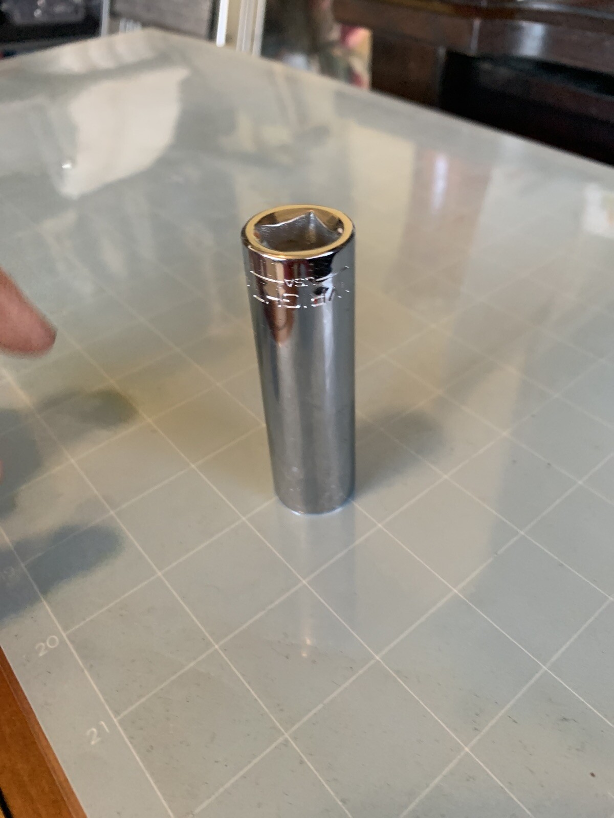 Wright Tool 4520 1/2″ Drive 6 Point 5/8 Inch Deep Socket Made In USA