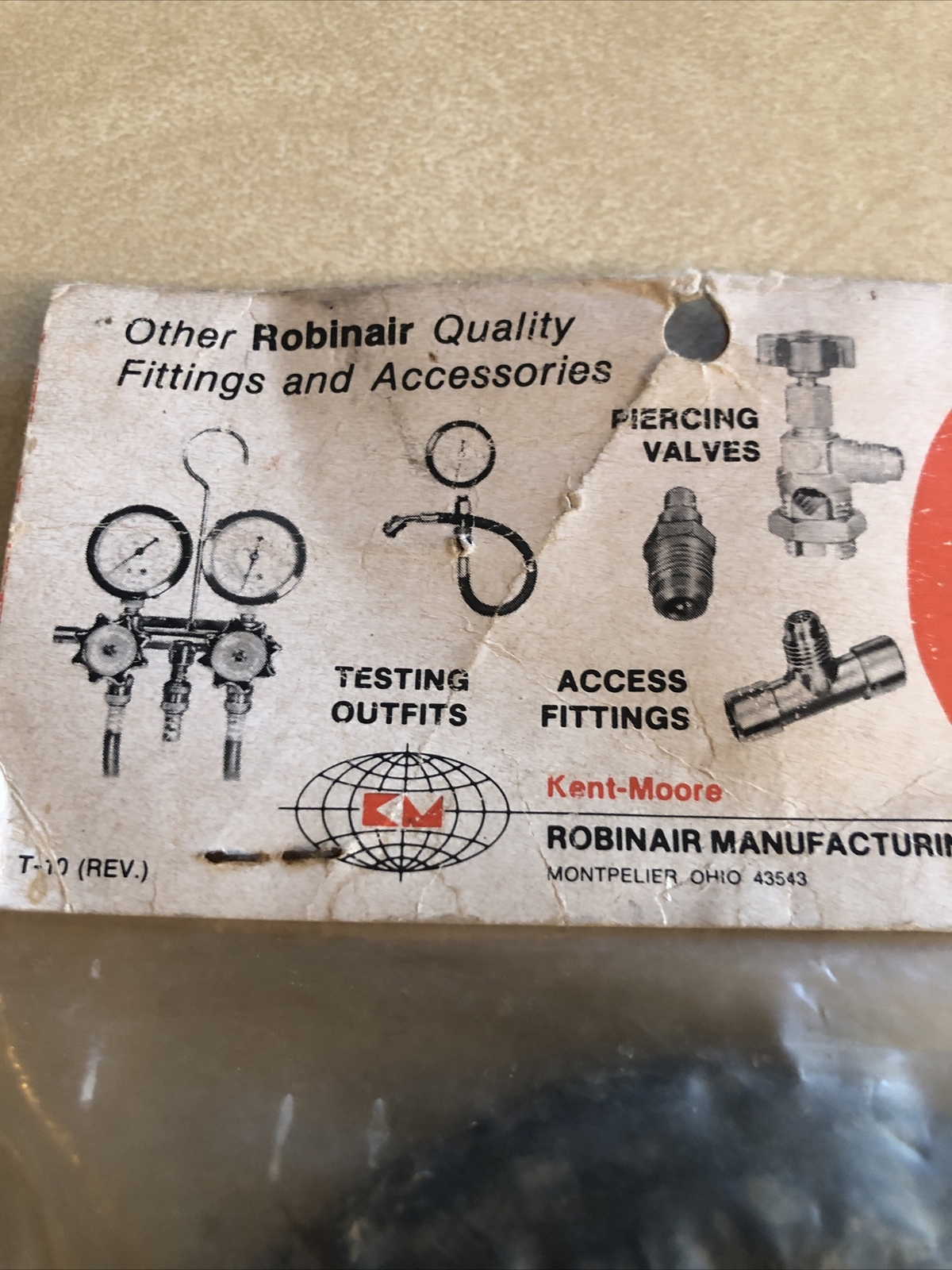 NOS Robinair Duo-Test charging lines CH-36E-IB 40037 1/4″ SAE Quick Coupler