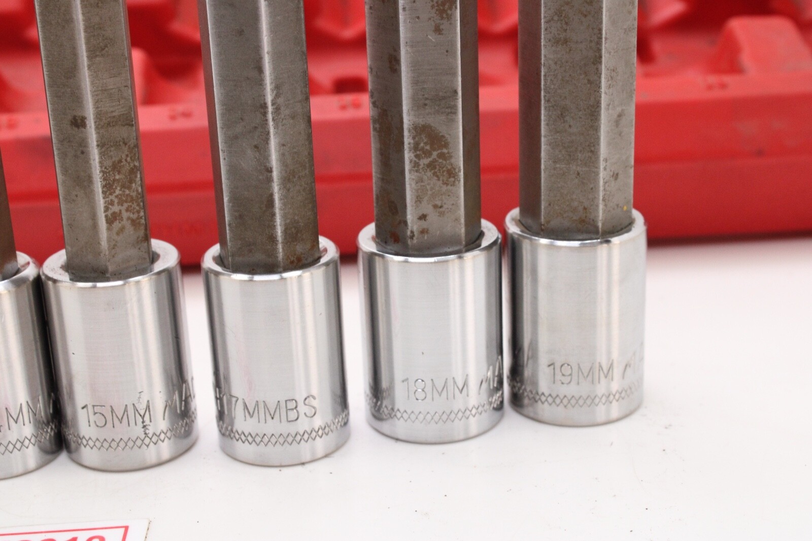 Mac Tools SVHM10P 1/2″ Drive 6mm-19mm 10 Piece Metric Chrome Hex Driver Set USA