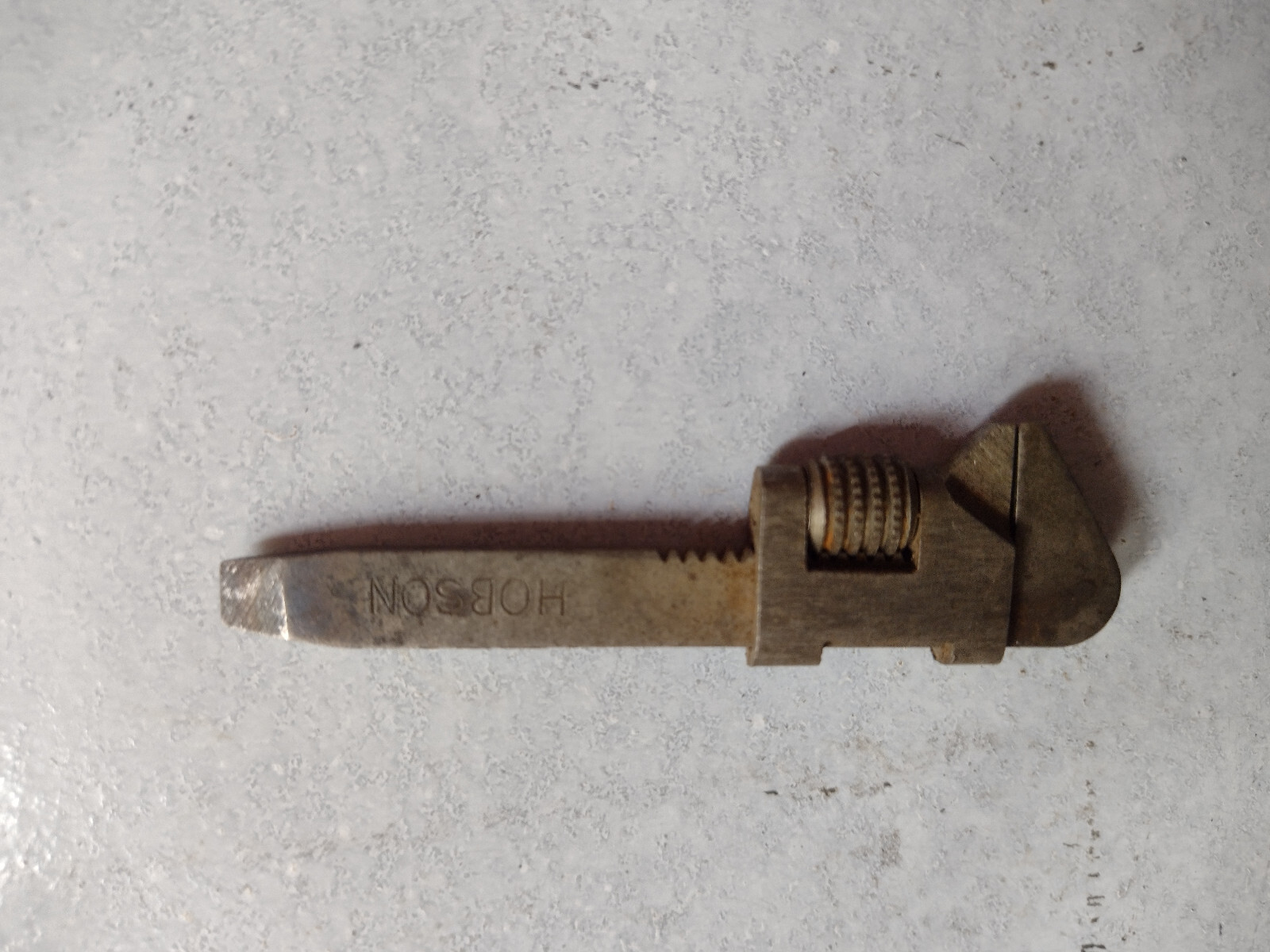 HOBSON miniature Adjustable Wrench – Approx. 68MM longWrench