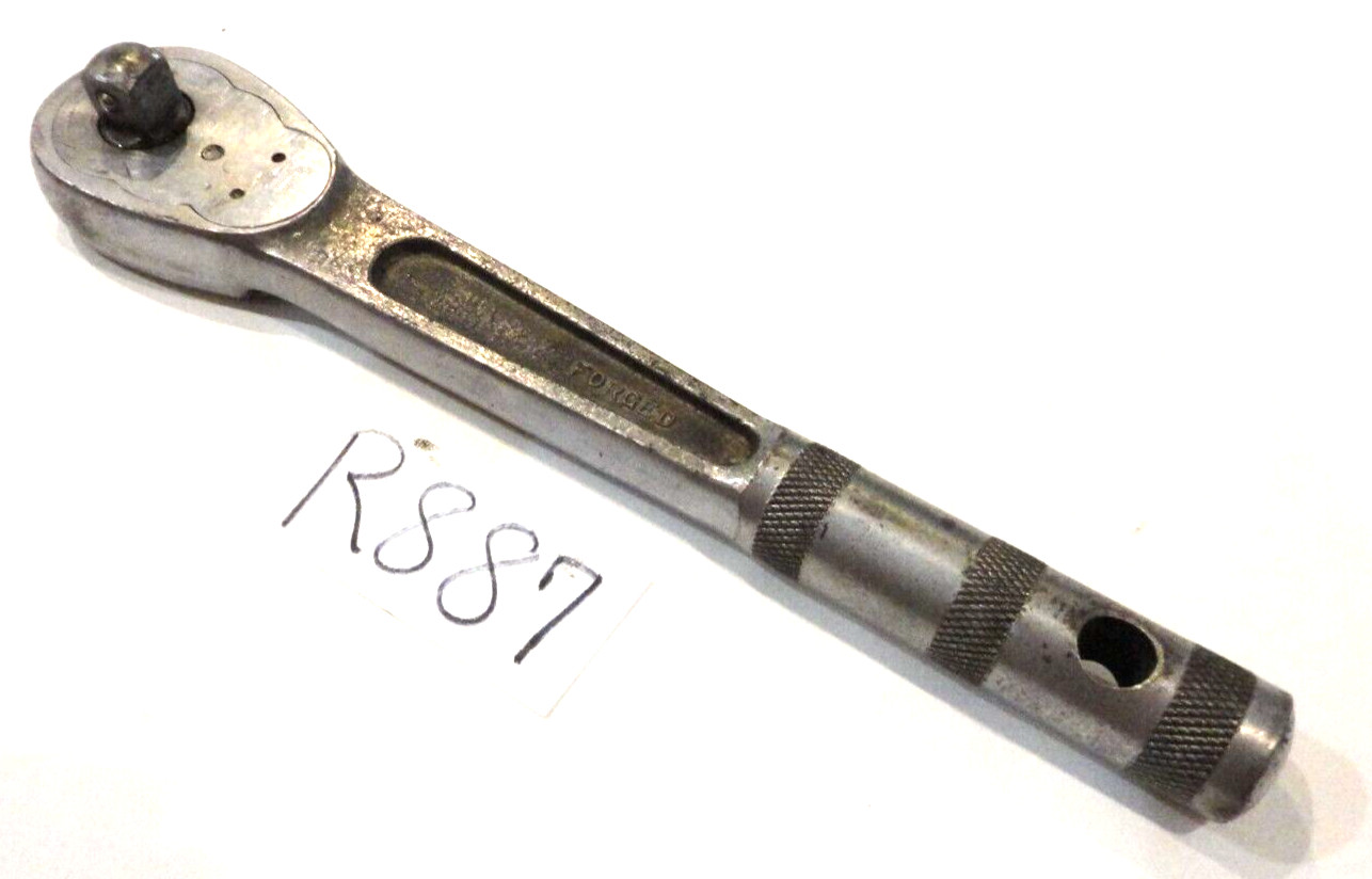 NEW BRITAIN TOOLS VINTAGE OLDER 1/2 DRIVE RATCHET 10-1/4 INCHES LONG NS40