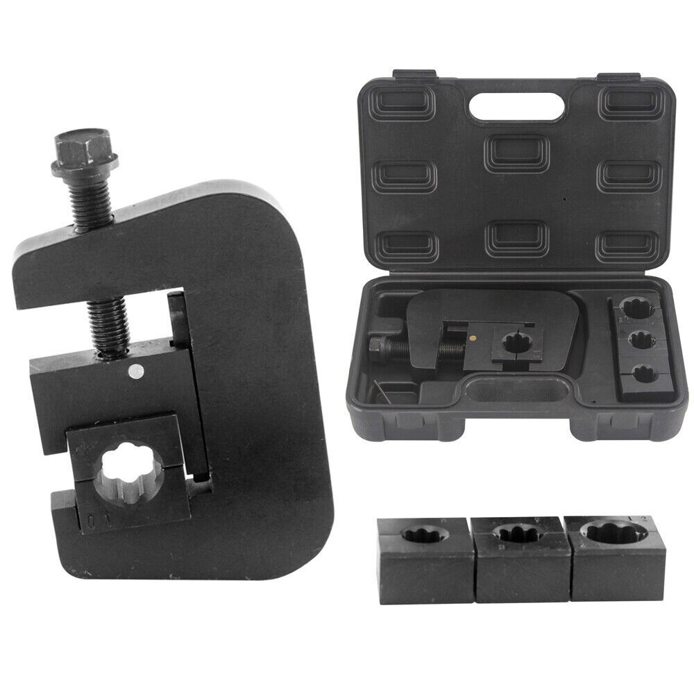 A/C Hydraulic Hose Crimper Tool Kit Air Conditioning Pipes Repair Crimping Tool