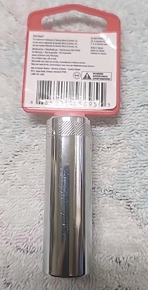 New Craftsman 1/4″ 13MM & 3/8″ 15MM 6 Point Deep Socket CMMT44411 & CMMT44432