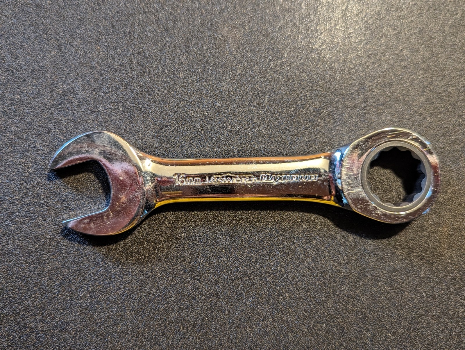 16mm Ratcheting Wrench Mastercraft Maximum – Short Handle