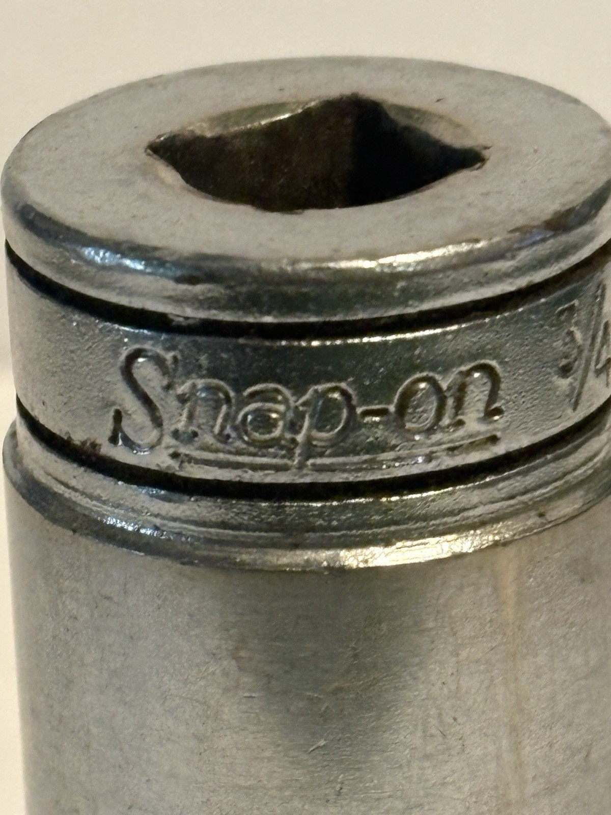 Snap-on 3/4” AF Deep Socket – 3/8” Drive – Six Point Hex Socket -SFS241