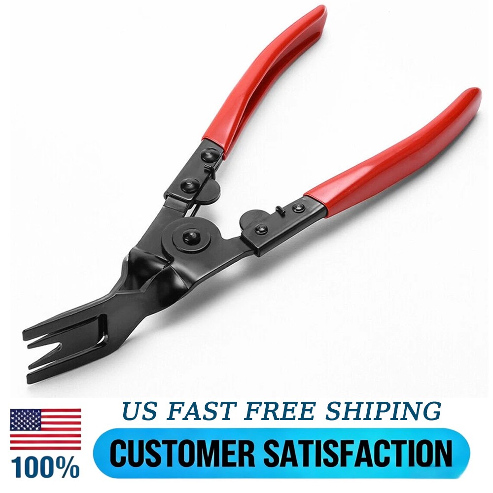 Car Trim Clip Removal Headlight Repair Door Panel Retainer Remover Tool Pliers