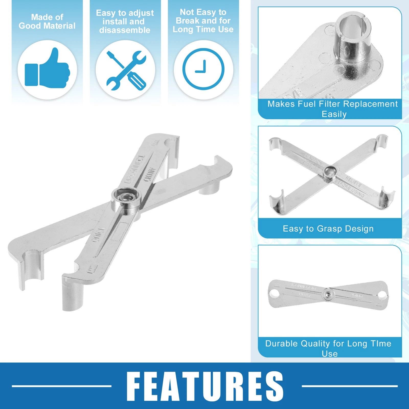 For Car Fuel Line 3/8″ and 5/16″ Quick Disconnect Tool Maintenance Part Kit