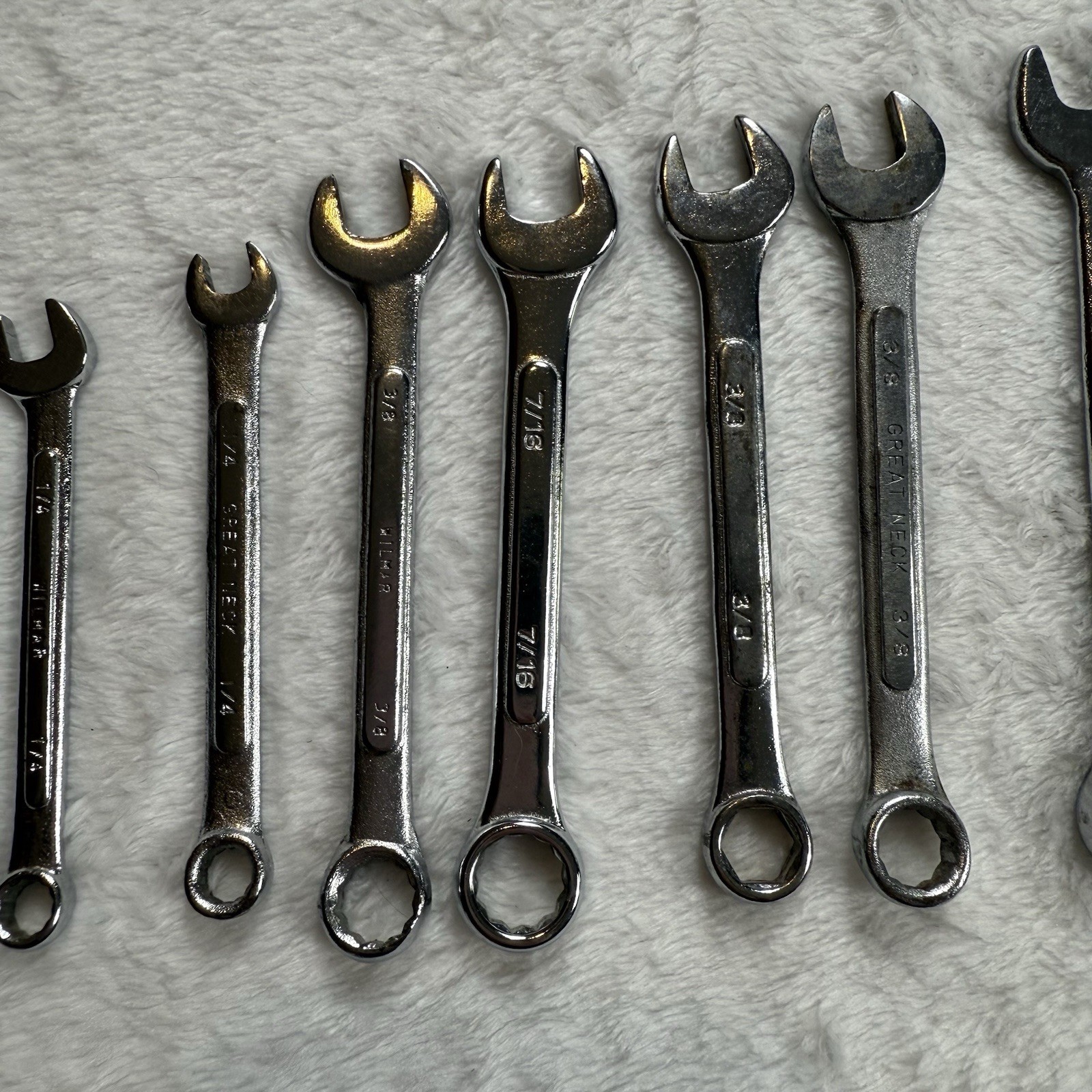 Lot of 29 Wrenches – Various Sizes & Makes