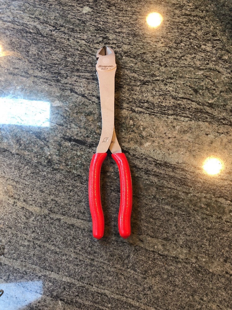 Snap On 312cf vectorEdge heavy duty diagonal cutter red